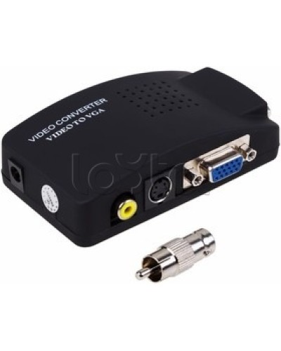 Конвертер BNC\RCA + S-video на VGA REXANT 17-6932 в Ачинске Медиаконвертеры Pintop.ru