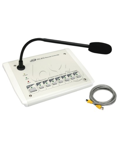 Станция настольная микрофонная JDM RC-610 в Ачинске Микрофонные консоли и микрофоны Pintop.ru