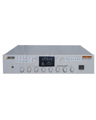 Микшер-усилитель ROXTON MZ-360 в Ачинске Система оповещения и трансляции Roxton Pintop.ru