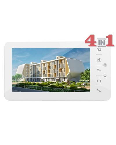 Монитор цветного видеодомофона Tantos Prime HD (White) в Ачинске Абонентские видеоустройства Pintop.ru