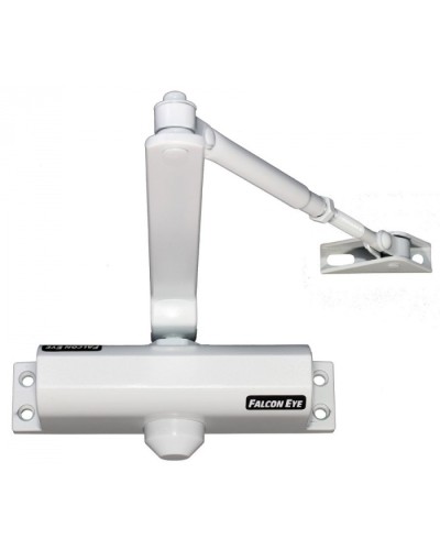 Доводчик Falcon Eye FE-B5W (белый) в Ачинске Доводчики Pintop.ru