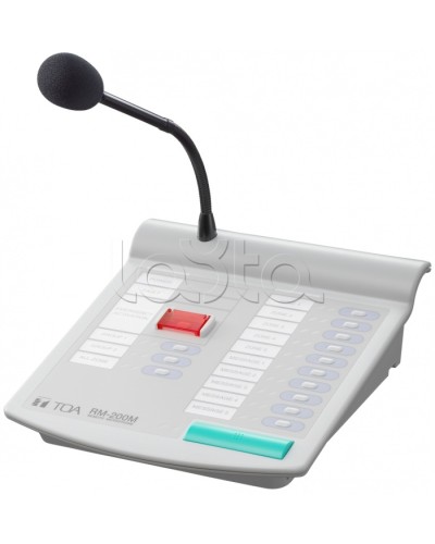 Панель микрофонная TOА RM-200M S в Ачинске Системы оповещения и трансляции TOA Pintop.ru