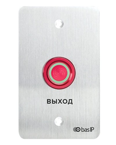 Кнопка выхода BAS-IP SH-45R SILVER в Ачинске Кнопки выхода Pintop.ru