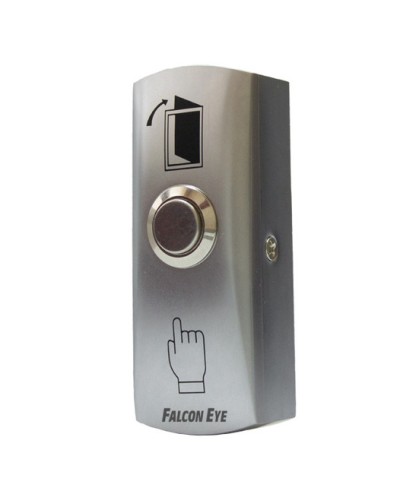 Кнопка выхода металлическая накладная Falcon Eye FE-EXIT в Ачинске Кнопки выхода Pintop.ru