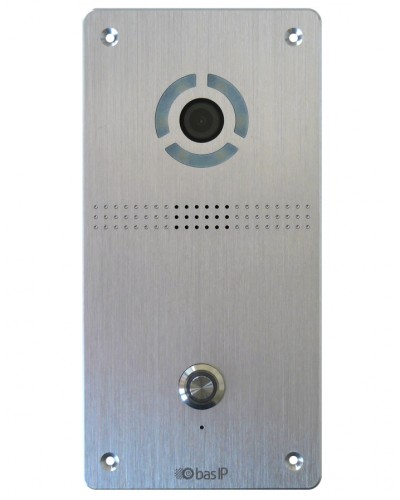 Панель вызывная BAS-IP AV-04FD SILVER в Ачинске Вызывные IP панели Pintop.ru