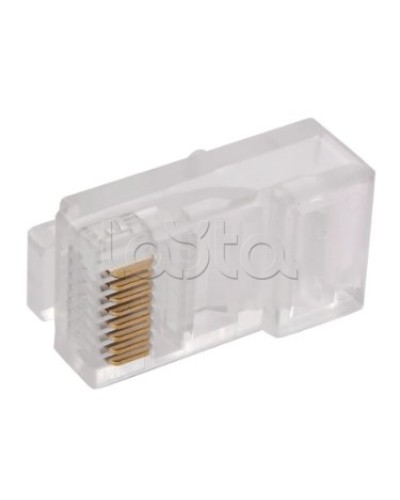 Разъём RJ-45 UTP для кабеля кат.5E ITK CS3-1C5EU в Ачинске Коннекторы и разъемы Pintop.ru