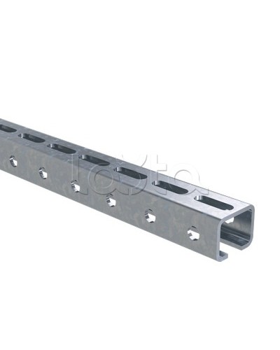 C-профиль 51х40х4 L1200 горячеоцинкованный DKC BPM5112HDZ в Ачинске Аксессуары для стоек и шкафов Pintop.ru