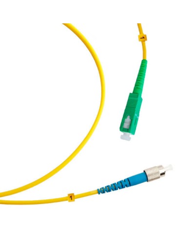 Шнур оптический simplex SC/APC-FC/UPC 9/125 sm 10м LSZH Cabeus FOP(s)-9-SC/APC-FC/UPC-10m в Ачинске Патч-корды оптические Pintop.ru