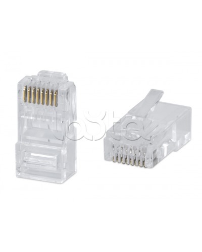 Коннектор RJ-45 быстрой установки под витую пару, категория 6Cabeus (8P8C-C6(1.20)-FC) в Ачинске Коннекторы и разъемы Pintop.ru