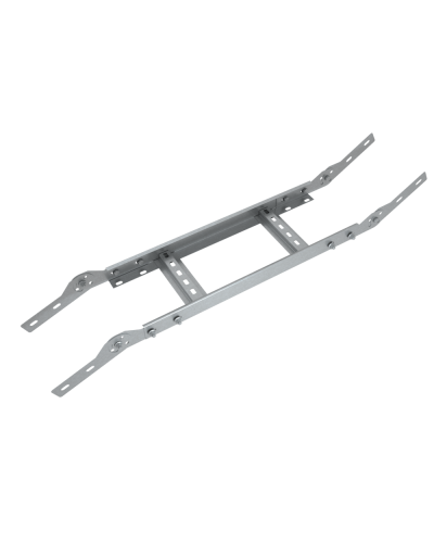 Вертикальный шарнирный угол 80х500х1,2 мм Быстрый монтаж КМ-Профиль (LSHLS80-500-1.2) в Ачинске Аксессуары для лотков Pintop.ru