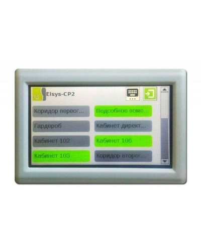 Клавиатура подсистемы охранной сигнализации СКУД Elsys Elsys-CP2 Black в Ачинске Дополнительное оборудование для СКУД Pintop.ru