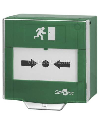 Устройство разблокировки двери с восстанавливаемой вставкой Smartec ST-ER105D-GN в Ачинске Кнопки выхода Pintop.ru