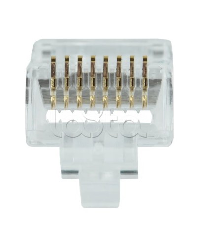 Разъём RJ-45 UTP для кабеля кат.5E FPS ITK CS3-1C5EU-FPS в Ачинске Коннекторы и разъемы Pintop.ru