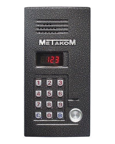 Блок вызова домофона Метаком MK2012-TM4EV в Ачинске Блоки вызова многоабонентные Pintop.ru