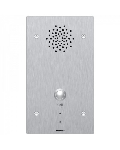 Одноабонентская вызывная панель Akuvox E21A_v4 в Ачинске Вызывные аудиопанели малоабонентные Pintop.ru