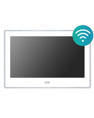 Монитор видеодомофона CTV-M5702NG белый в Ачинске Абонентские видеоустройства Pintop.ru
