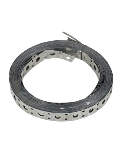 Лента перфорированная монтажная прямая 12х0,55 (25 м) EKF (lpm12x0.55) в Ачинске Стяжки-хомуты Pintop.ru