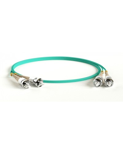 Патч-корд волоконно-оптический Hyperline FC-D2-503-ST/PR-ST/PR-H-2M-LSZH-AQ в Ачинске Патч-корды оптические Pintop.ru