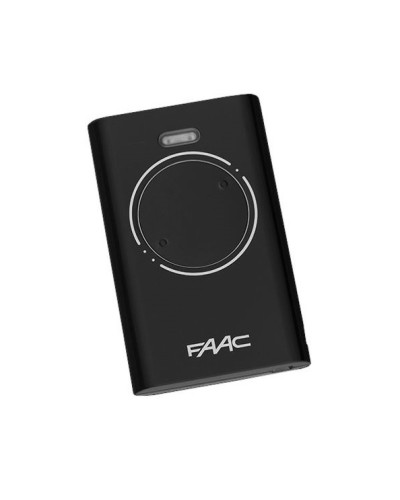 Брелок-передатчик 2-канальный Faac 7870071 (черный) в Ачинске Устройства радиоуправления для шлагбаумов и автоматики Pintop.ru