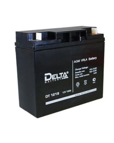 Аккумулятор свинцово-кислотный Delta DT 1218 в Ачинске Электротехническое оборудование Pintop.ru