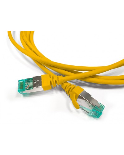 Hyperline PC-LPT-SFTP-RJ45-RJ45-C6A-1.5M-LSZH-YL Патч-корд S/FTP в Ачинске Патчкорды (медные) Pintop.ru