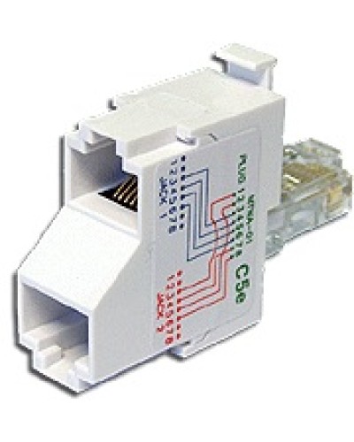 T-адаптер 2 телефонных порта TWT TWT-T-U2-U2 в Ачинске Проходные адаптеры Pintop.ru