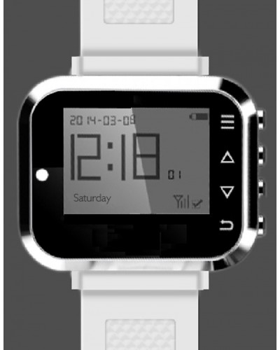 Радиопейджер наручный Hostcall MP-801H2 в Ачинске Система оповещения и трансляции Hostcall Pintop.ru