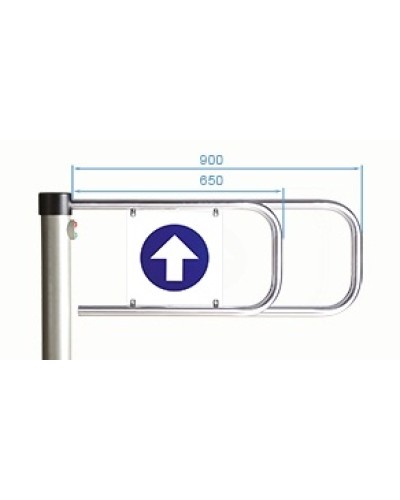 Створки для калитик PERCo-ASG-900 в Ачинске Калитки Pintop.ru