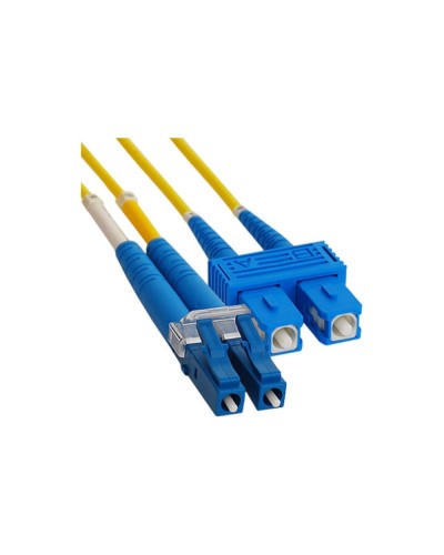 Патч-корд оптический переходной (SM), 9/125 (OS2), LC/UPC-SC/UPC, (Duplex), LSZH, 3м REXANT 50-2411 в Ачинске Патч-корды оптические Pintop.ru