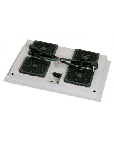 Панель вентиляционная с 4 вентиляторами Cabeus (TRAY-60) в Ачинске Вентиляторные модули Pintop.ru