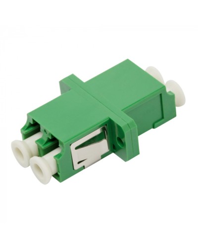 Адаптер оптический LC, SM/APC, корпус SC, дуплексный LANMASTER (LAN-2LCS-AM-APC) в Ачинске Проходные адаптеры и розетки оптические Pintop.ru
