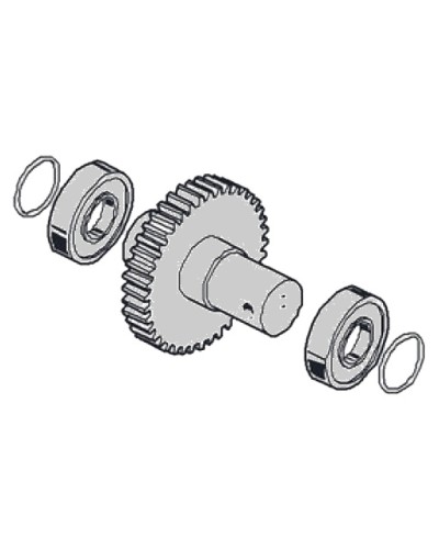 Вал выходной G4040 G4041 Came 119RIG181 в Ачинске Запчасти для шлагбаумов и автоматики Pintop.ru