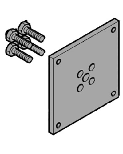 Фланец крепления стрелы шлагбаума 0,15*0,15 Came 119RIG169 в Ачинске Запчасти для шлагбаумов и автоматики Pintop.ru