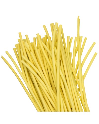 Термоусаживаемая трубка ТУТ нг 4/2 желтая в отрезках по 1м EKF PROxima (tut-4-y-1m) в Ачинске Аксессуары для кабель-канала Pintop.ru