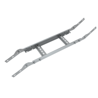 Вертикальный шарнирный угол 100х500х1,2 мм "Быстрый монтаж" HD85 КМ-профиль (LSHLS100-500-1.2 HD85)