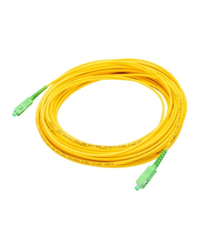 Патч-корд оптический соединительный (SM), 9/125 (OS2), SC/APC-SC/APC, (Simplex), LSZH, 20м REXANT 50-2028 в Ачинске Патч-корды оптические Pintop.ru