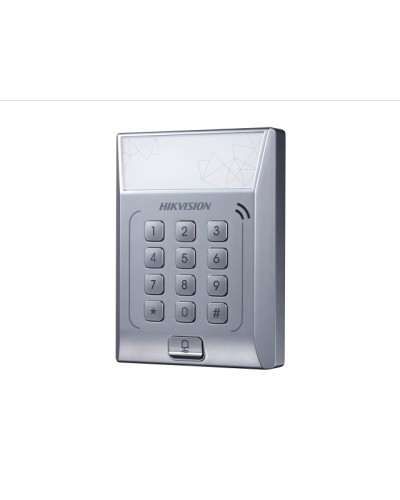 Терминал доступа со встроенным считывателем Mifare карт Hikvision DS-K1T801M в Ачинске Контроллеры Pintop.ru