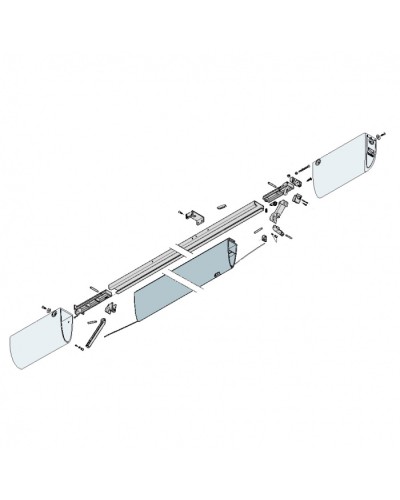 Трос профиля безопасности DF17 Came 119RIR230 в Ачинске Запчасти для шлагбаумов и автоматики Pintop.ru