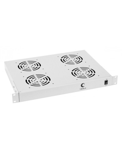 Панель вентиляционная с 4 вентиляторами Cabeus JG03 в Ачинске Вентиляторные модули Pintop.ru