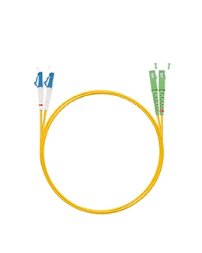 Шнур оптический simplex SC/APC-LC/UPC 9/125 sm 2м LSZH Cabeus FOP(s)-9-SC/APC-LC/UPC-2m в Ачинске Патч-корды оптические Pintop.ru