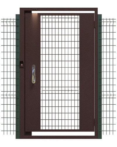 Калитка Стальная Наружная VIZIT-KСН-12-Пр в Ачинске Калитки Pintop.ru