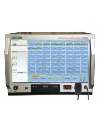 Блок управления центральный DSPPA MAG-6182 в Ачинске Система оповещения и трансляции Dsppa Pintop.ru