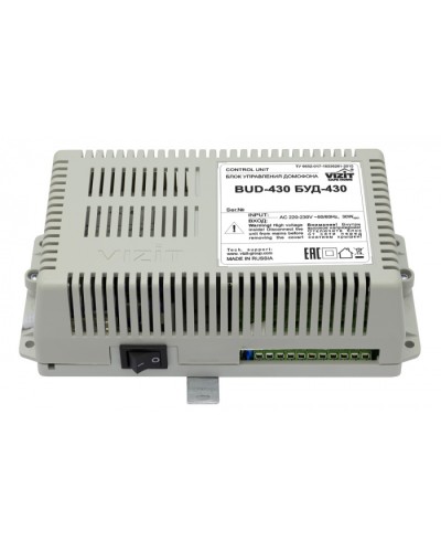 Блок управления Vizit БУД-430S в Ачинске Блоки управления многоабонентные Pintop.ru