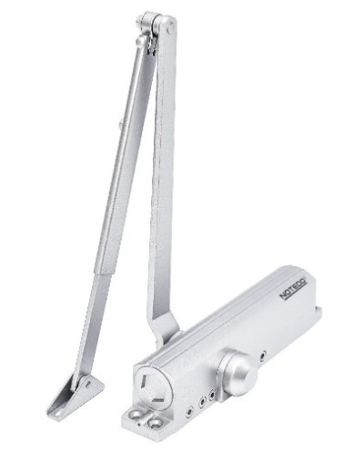 Доводчик NOTEDO DC-030-130 EN2-5, с рычажной тягой, DA+BC, (белый) в Ачинске Доводчики Pintop.ru