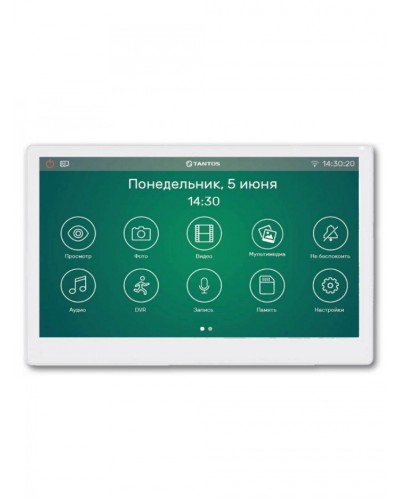 Монитор Tantos Stark HD SE Tuya (White) XL в Ачинске Абонентские IP устройства Pintop.ru