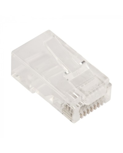 Коннектор RJ45 тип EZ, 8P8C, UTP, Cat.5e, универс, покрытие 50 микрон,100 шт LANMASTER (LAN-EZ45-8P8C/U5E-100) в Ачинске Коннекторы и разъемы Pintop.ru