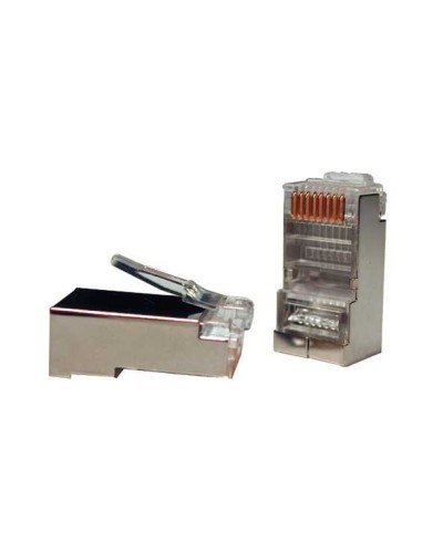 Разъем RJ-45 кат.5е под витую пару Cabeus 8P8C-SH в Ачинске Коннекторы и разъемы Pintop.ru