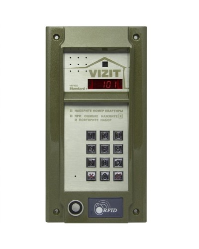 Блок вызова домофона Vizit БВД-N101RTCP в Ачинске Блоки вызова многоабонентные Pintop.ru