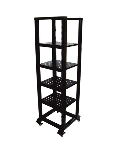 Стойка открытая 19 (комплект на 5 приборов) ТРОМБОН СО-224-5 в Ачинске Система оповещения и трансляции Pintop.ru