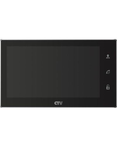 Монитор видеодомофона CTV-M4706AHD (черный) в Ачинске Абонентские видеоустройства Pintop.ru